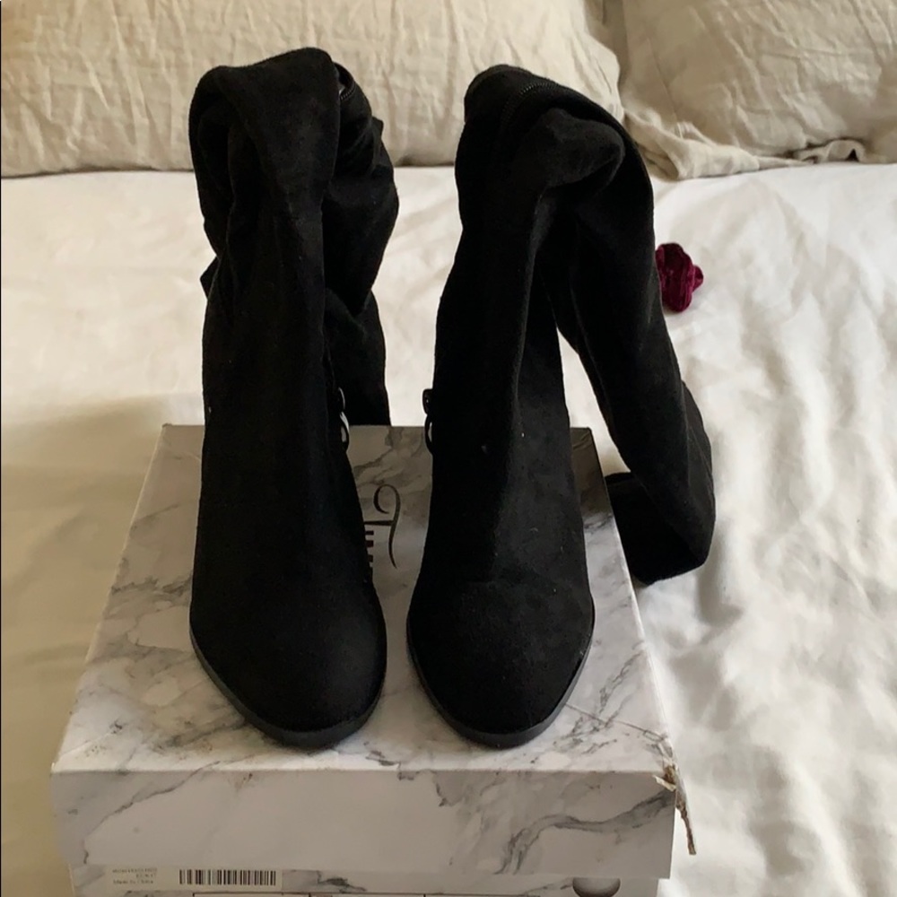 Brand new over knee never worn